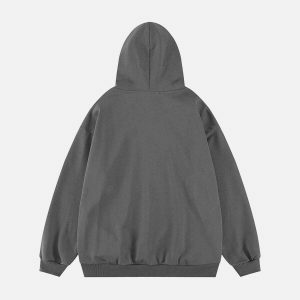 youthful blurry shadow hoodie   trending urban aesthetic 4837