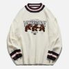 youthful brown bear sweater cozy & iconic design 4584