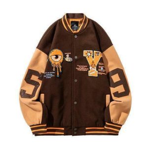 youthful brown jacket jinghuay   chic urban outerwear 3208