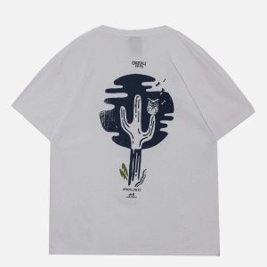 youthful cactus graphic tee   vibrant streetwear icon 8484