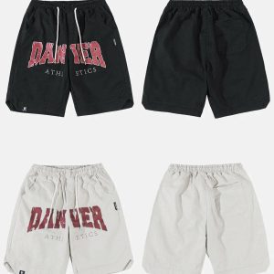 youthful danver print shorts   streetwear with a vibrant twist 3783