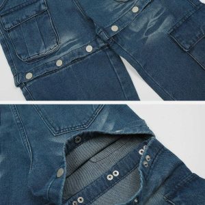 youthful detachable button jeans   sleek & trending design 5131
