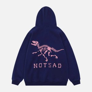 youthful dinosaur skeleton hoodie   streetwear icon 3292