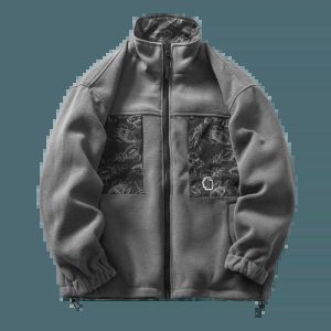 youthful double sided black jacket   sleek & versatile design 8137