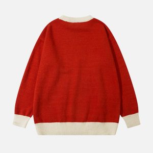 youthful evergreen delight sweater festive & chic comfort 1131