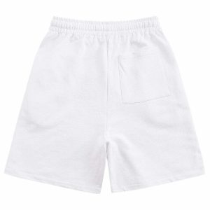 youthful flame casual shorts   vibrant & trendy streetwear 3105