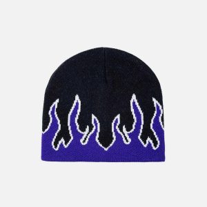 youthful flame elements beanie   urban chic warmth 1791