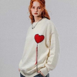 youthful heart choice knit sweater   chic & cozy fashion 5549