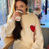 youthful heart choice knit sweater   chic & cozy fashion 6895