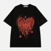 youthful heart flame tee   chic & trending streetwear 3660