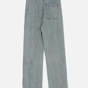 youthful hole washed jeans dynamic design & urban appeal 7878