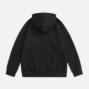 youthful labeled drawstring hoodie streetwear essential 6783
