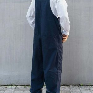youthful labelled baggy overalls streetwear icon 2270
