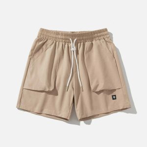 youthful large pocket shorts   sleek & trendy streetwear 5454