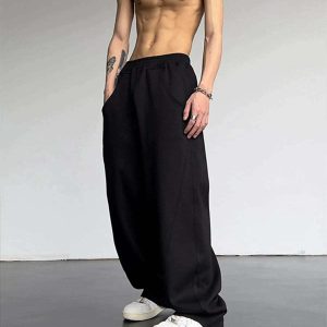 youthful loose high waist pants   sleek & comfort fit 2150
