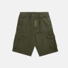 youthful multi pocket denim shorts   streetwear essential 4220