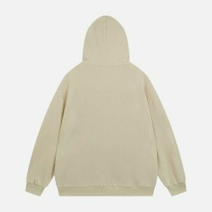 youthful number print hoodie   trending urban streetwear 5588