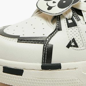 youthful panda skate sneakers starry design & urban chic 1280