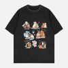 youthful pets print tee   quirky & fun streetwear essential 2030