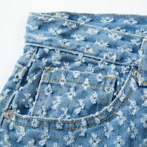 youthful plum ripped denim shorts   streetwear essential 6548