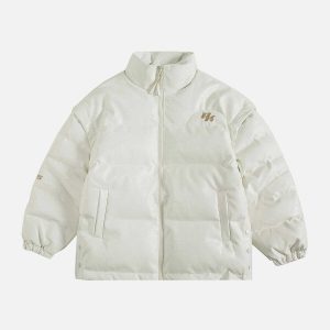 youthful pu detachable winter coat   versatile & chic 6367