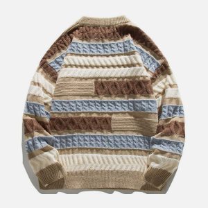 youthful season's soft knit sweater   chic & cozy trend 4547