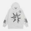 youthful shadow star hoodie   chic urban streetwear 4754