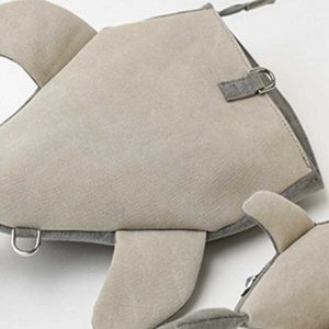 youthful shark shape crossbody bag   unique & trendy style 5375