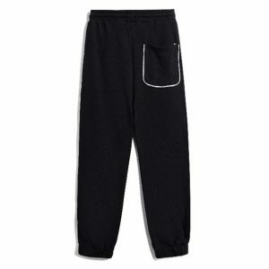 youthful side rope joggers   casual & trendy streetwear 7900