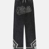 youthful spade patch pants streetwear icon 3667