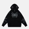 youthful spider embroidery hoodie   streetwear icon 6811