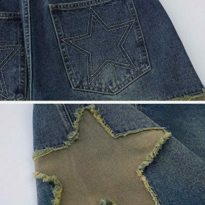 youthful star tassel jorts with gradient appeal 6630