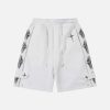 youthful star zip up shorts   trendy & urban streetwear 4397