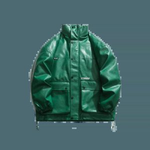 youthful stiwaup green jacket streetwear icon 2571