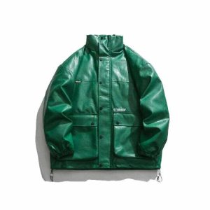 youthful stiwaup green jacket streetwear icon 6255