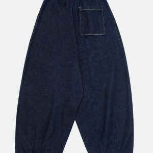 youthful tapered baggy jeans   sleek urban fit 5184