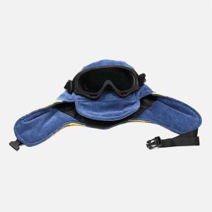 youthful windproof cycling hat with warm glasses design 6304
