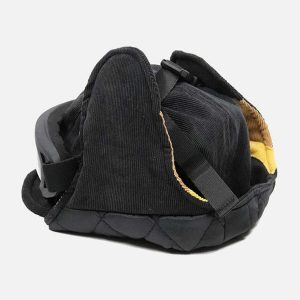youthful windproof cycling hat with warm glasses design 8837